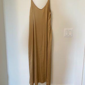 Chartreuse Slip Dress